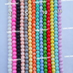 8mm Matt Round