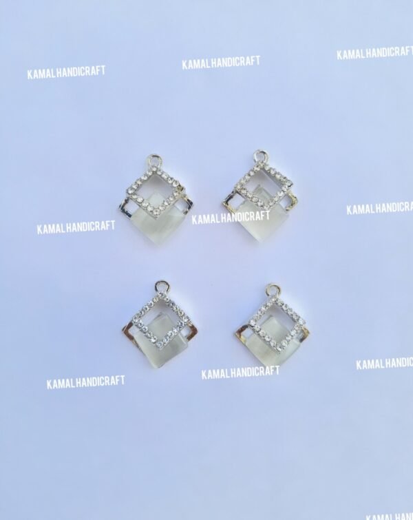 Silver Metal Charm