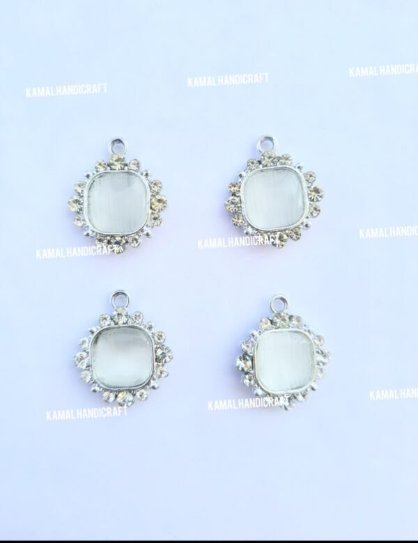 Silver Metal Charm