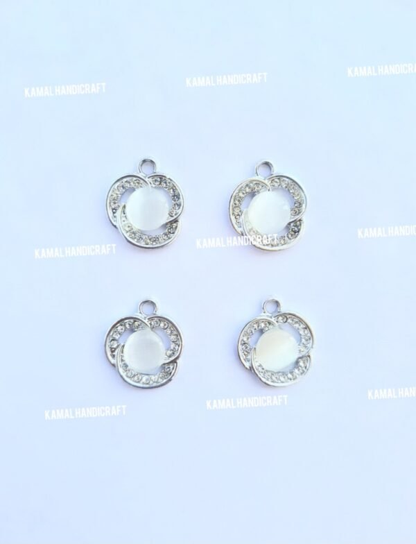 Silver Metal Charm