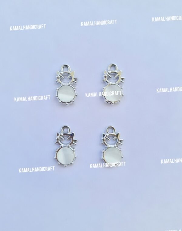Silver Metal Charm