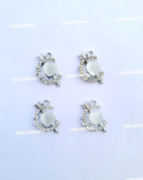 Silver Metal Charm