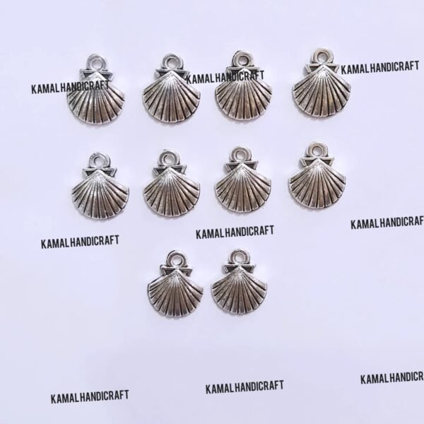 Shell Metal Charm