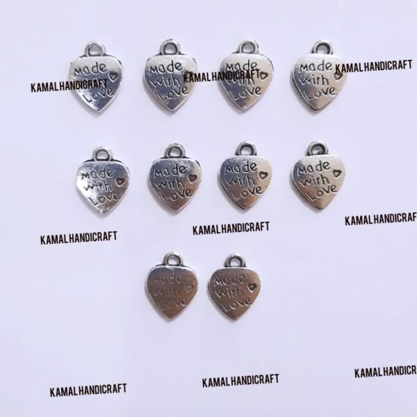 Heart Metal Charm