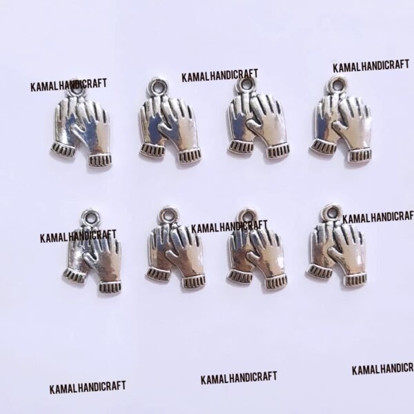 Hand Metal Charm