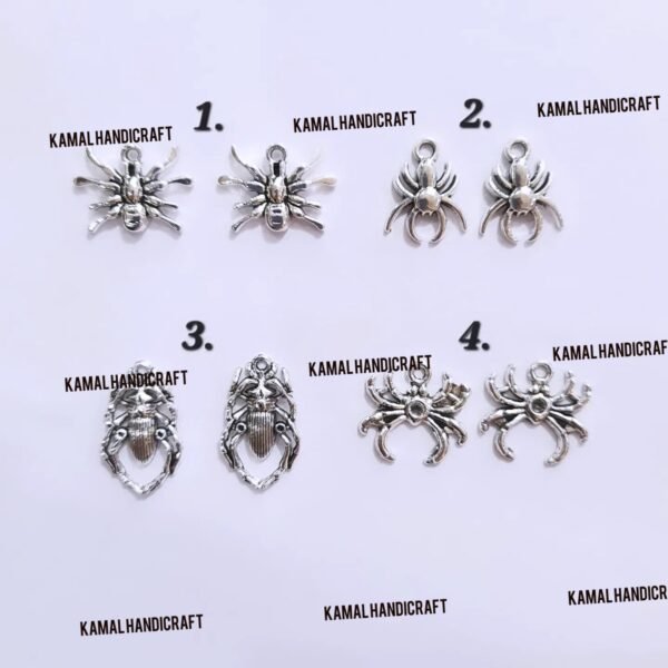 Spider Metal Charm