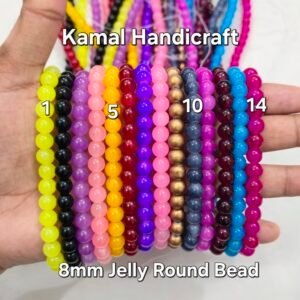 Jelly (Plain) Round Bead