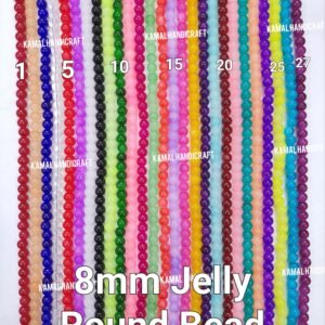 Jelly (Plain) Round Bead