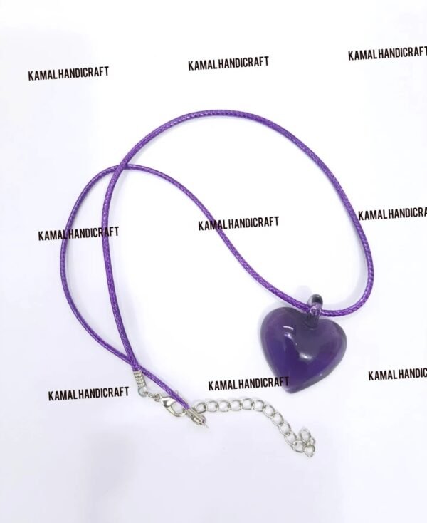 Purple Heart Pendant