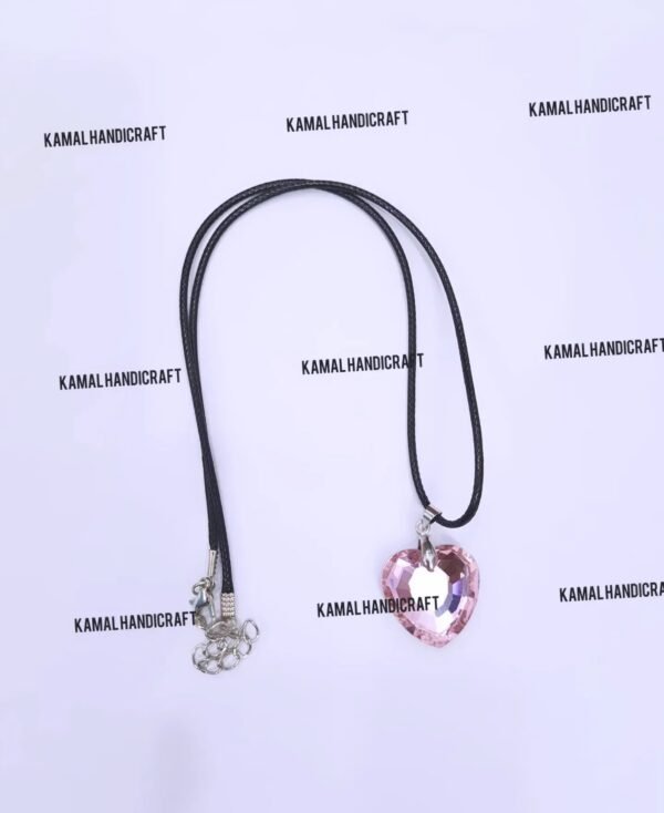 Pink Heart Pendant