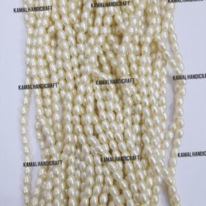 5×7 Oval Pearl Bead