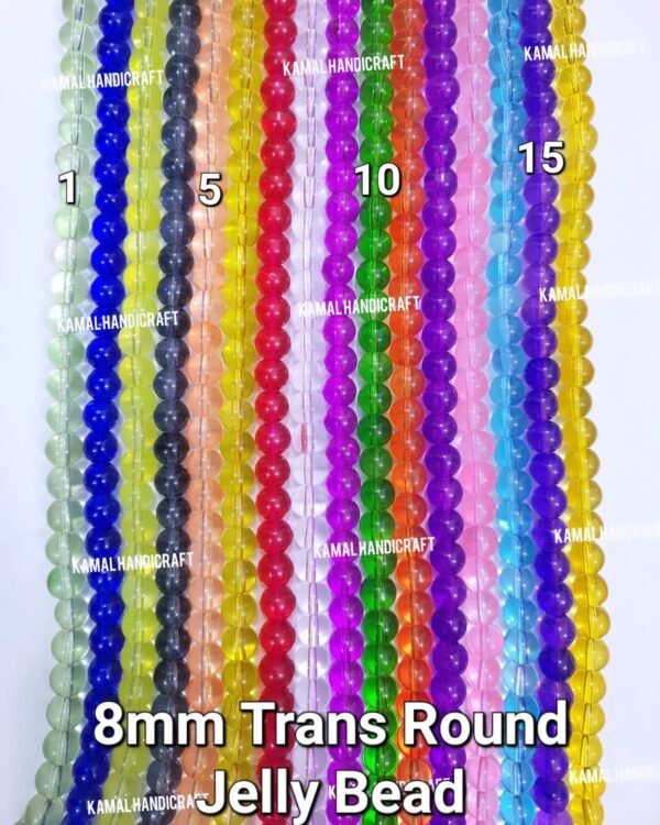 Trans Round Bead