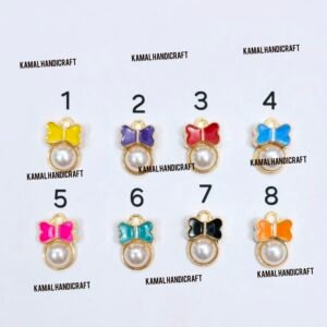 Pearl with Bow Charm