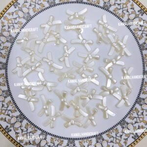 Pearl Bow Plastic Bead