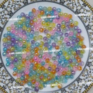 8mm Plastic Crystal Bead