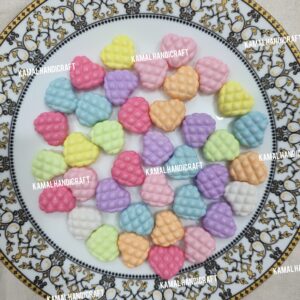 Heart Plastic Bead