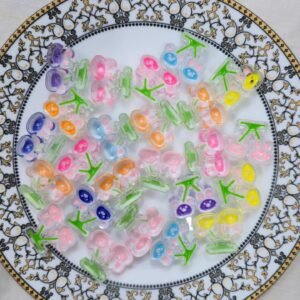 Cherry Plastic Bead