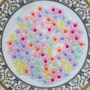 Flower Plastic Bead