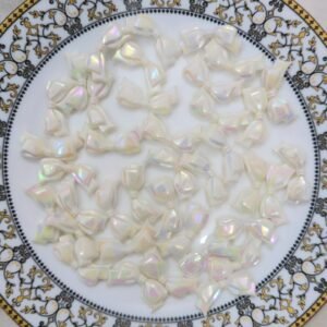 Pearl Bow Plastic Bead