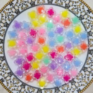 Flower Plastic Bead