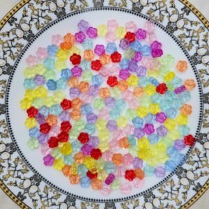 Flower Plastic Bead