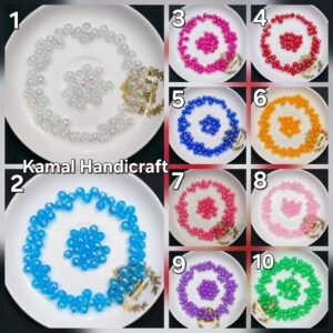 8mm Trans Plastic Bead
