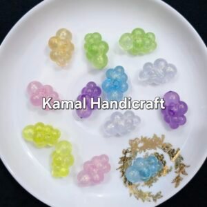 Cloud Plastic Bead