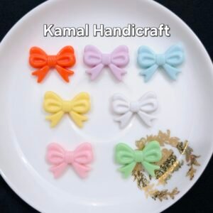 Bow Plastic Bead