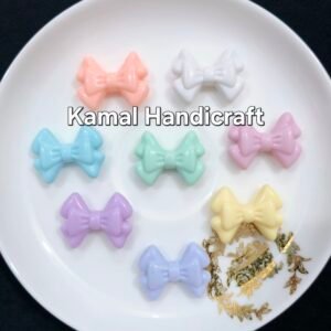 Bow Plastic Bead