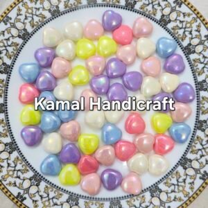 Heart Plastic Bead