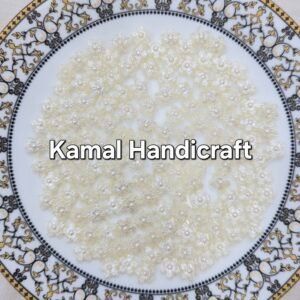 Pearl Flower Plastic Bead