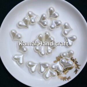 Heart Pearl Plastic Bead