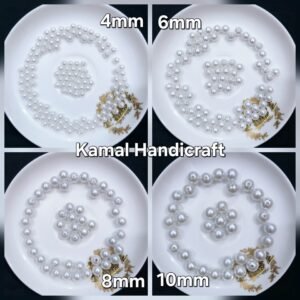 White Pearl Plastic Bead